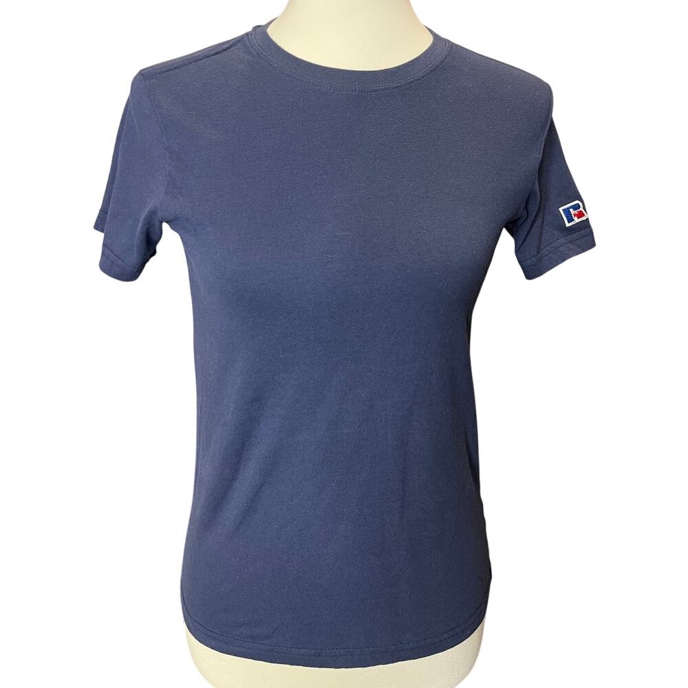 Russell Athletics Navy Blue T-shirt - Women's Size XS